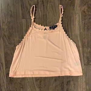 Light Pink Crop Top
